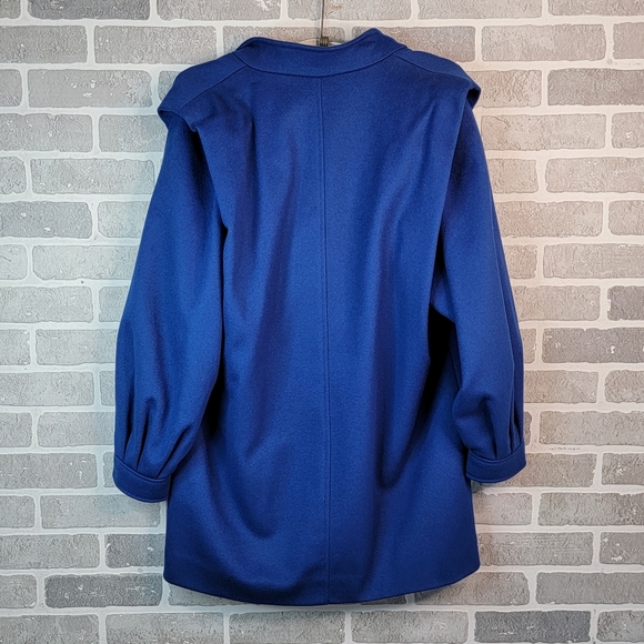 Ashley Scott Vintage 80's Made in USA Mid Length High Fashion Women's Coat - Picture 10 of 15